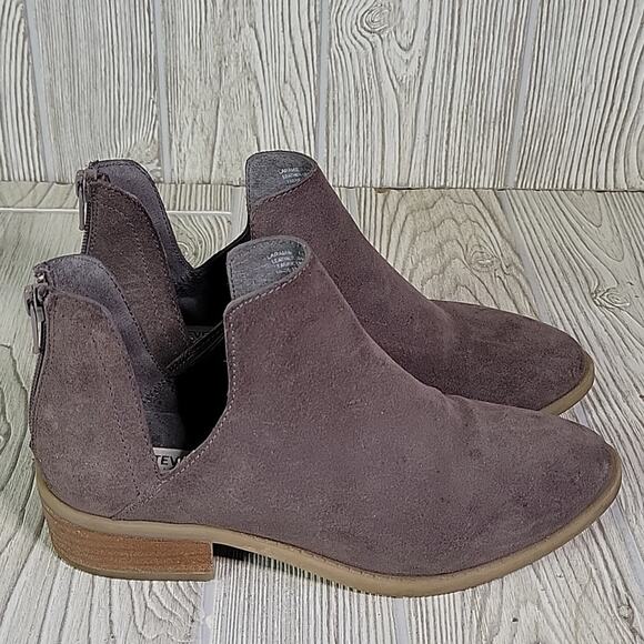 Steve Madden Lramo Leather Ankle Boots Womens Size 6.5 - Picture 2 of 12